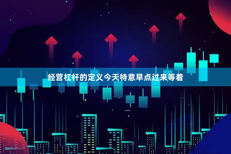 经营杠杆的定义今天特意早点过来等着